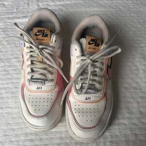 Nike Women's Air Force 1 Shadow Orange Chalk Pink Glaze CI0919-111